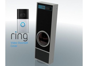 carlz hal 9000 1 working ring doorbell cover movie prop bell carl carl74 door film hal-9000 2 3 video 3d print model - Mito3D