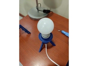 lamp base e26 socket 3d print model - Mito3D