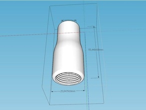 shower nut 3d print model - Mito3D