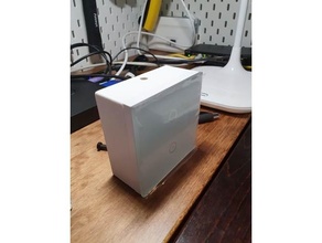 pared montar caja nedis Wifi inteligente interruptores electrónica recinto 3d print model - Mito3D