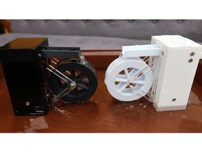 desktop water wheel pump 3d print model - Mito3D