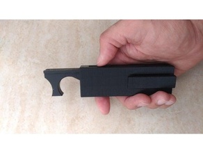 hands free door handle 3d print model - Mito3D