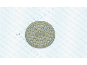 banho banheira Pia drenar filtro high flow 3d print model - Mito3D