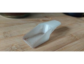 café pala cafetería cocina herramienta mini cuchara 3d print model - Mito3D