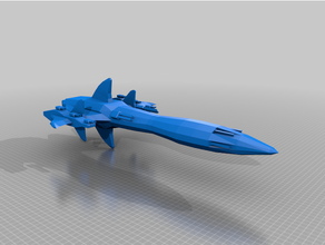 centauri maximus classe fregata 3d print model - Mito3D