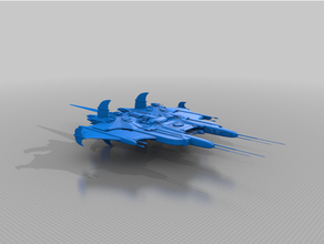 centauri primus battleship babylon 5 babylon5 3d print model - Mito3D