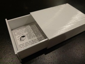 carte boîte openscad 3d print model - Mito3D