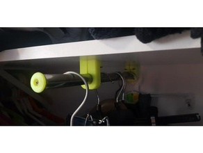 clothes hanger holder 3d print model - Mito3D
