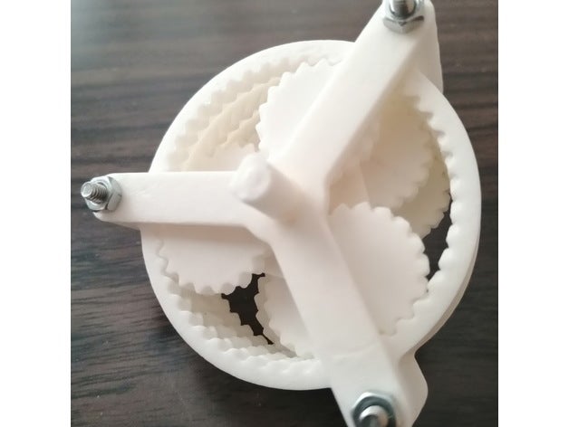planetário caixa velocidade engrenagem espinha peixe 3D print model - Mito3D