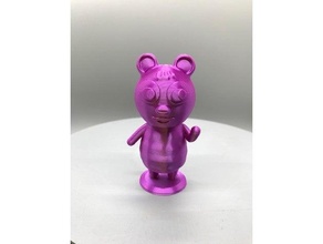 pinky animal traversée 3d print model - Mito3D
