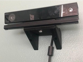 xbox kinect wall mount 3d print model - Mito3D