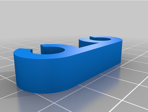 personalizado pescar varilla clips v2 8x9x50 3d print model - Mito3D