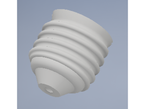 socket bulb e27 e26 3d print model - Mito3D