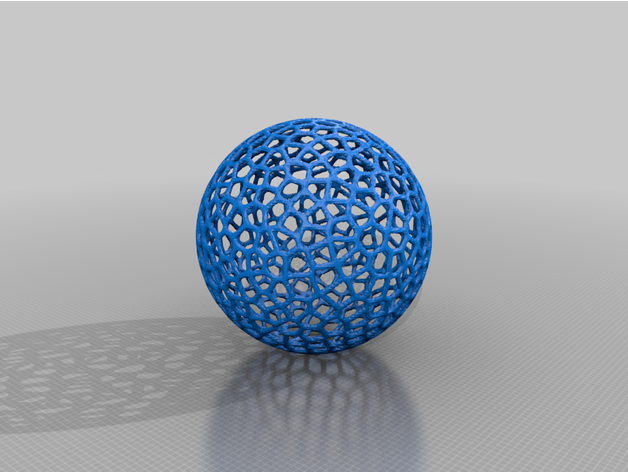 esfera decoracion voro voronoi 3D print model - Mito3D