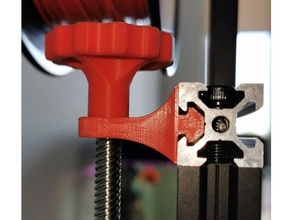 ender 3 pro screw support push fit 3d print model - Mito3D