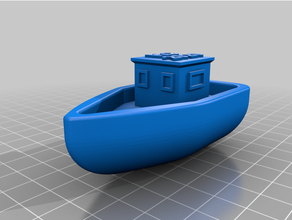 floating toy small boat 3d print model - Mito3D