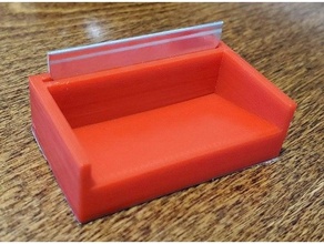remixar simples navalha lâmina armazenamento bandeja razer 3d print model - Mito3D