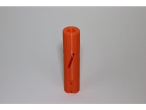 r-scar nerf scar barrel adjustable caliburn 3d print model - Mito3D
