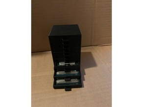 CPU armazenamento caixa 3d print model - Mito3D