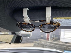 sunglasses visor clip car 3d print model - Mito3D