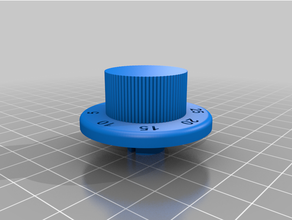 cadência frigideira botão 3d print model - Mito3D