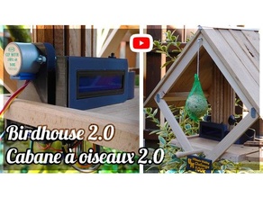 cabana Oiseaux 20 Casa passarinho 3d print model - Mito3D