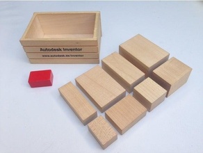 puzzle - box 3d print model - Mito3D