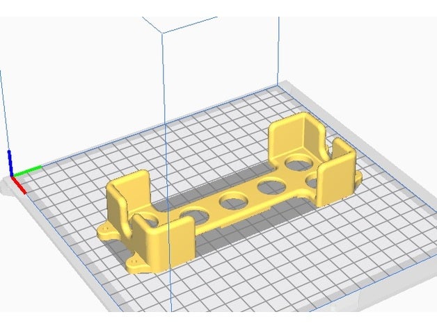 akkuhalter rc Wagen 3D print model - Mito3D