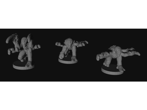 epic scale 6mm space bug thieves epic40k tyranid tyranids 3d print model - Mito3D