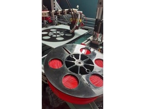 respool filament spool 3d print model - Mito3D
