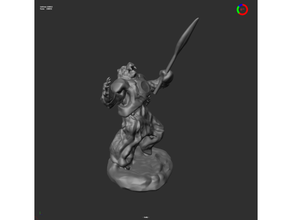 hombre oso 3 3d print model - Mito3D