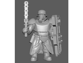 mechanized ogre 40k dkok imperial guard kreig ogryn warhammer 3d print model - Mito3D
