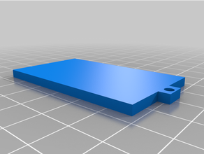 bright remote battery cover control 3d print model - Mito3D
