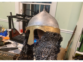 medieval russian helmet bogatyr russia slav slavic 3d print model - Mito3D