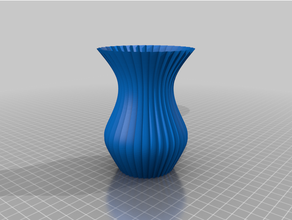 vase spiral vase vase 3d print model - Mito3D