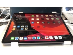 iPad pro 129 soutien 3d print model - Mito3D