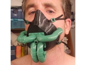 distopik maske filtre Montana 3d print model - Mito3D