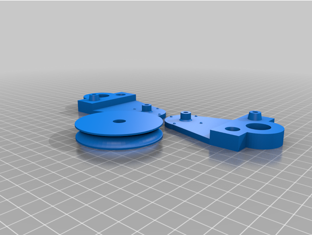 özelleştirilmiş kasnak 3D print model - Mito3D