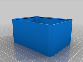 angepasst snap fit Elektronik prokeypadject Box Gehege 3d print model - Mito3D