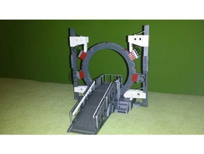 stargate SGC piedistallo cancello gateroom stella 3d print model - Mito3D