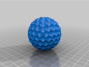 negative sphere bitten spheres 3d print model - Mito3D