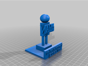abbas estátua abba pai pais judaico 3d print model - Mito3D