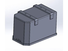 bateria 3x5 18650 battery case holder 3d print model - Mito3D
