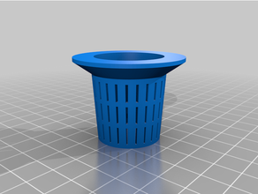 net pot hydroponicsmy customized parametric cup hydroponics aeroponics fogponics 3d print model - Mito3D