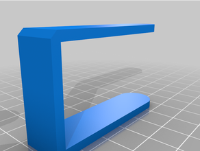 customized tablecloth clip 3d print model - Mito3D