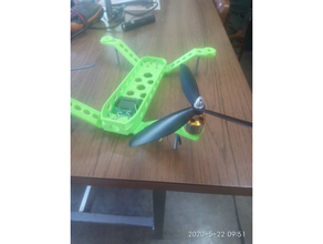 quadcopter quadro Armação dji mavic fantasma 3 zangão drones corrida quad rc 3d print model - Mito3D