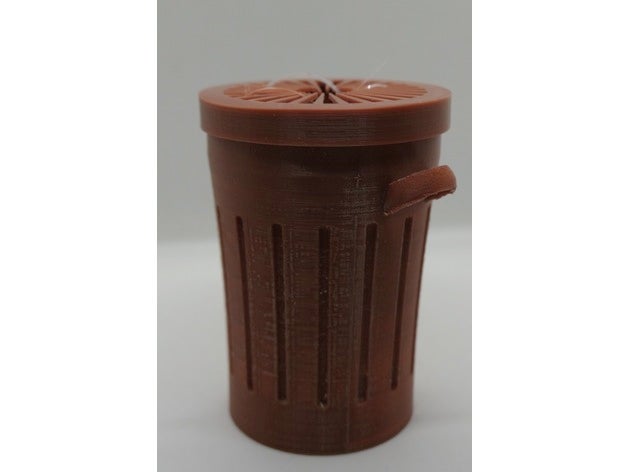 poubelle filament 3dprinting accessoire trash bin 3D print model - Mito3D