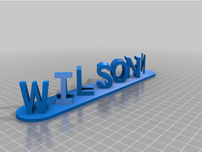 customized dual letter blocks illusion customizerlakemen 3d print model - Mito3D