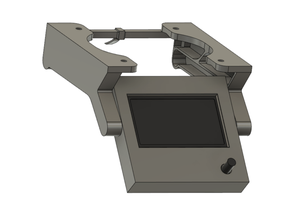 ender sliding screen creality 3 3d print model - Mito3D