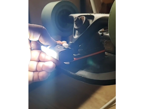 verstärkt Mini elektrisch Skateboard wiederaufladbar Licht Bar Remix Boostedboard Boostedminix LED Lichter Skateboarding 3d print model - Mito3D